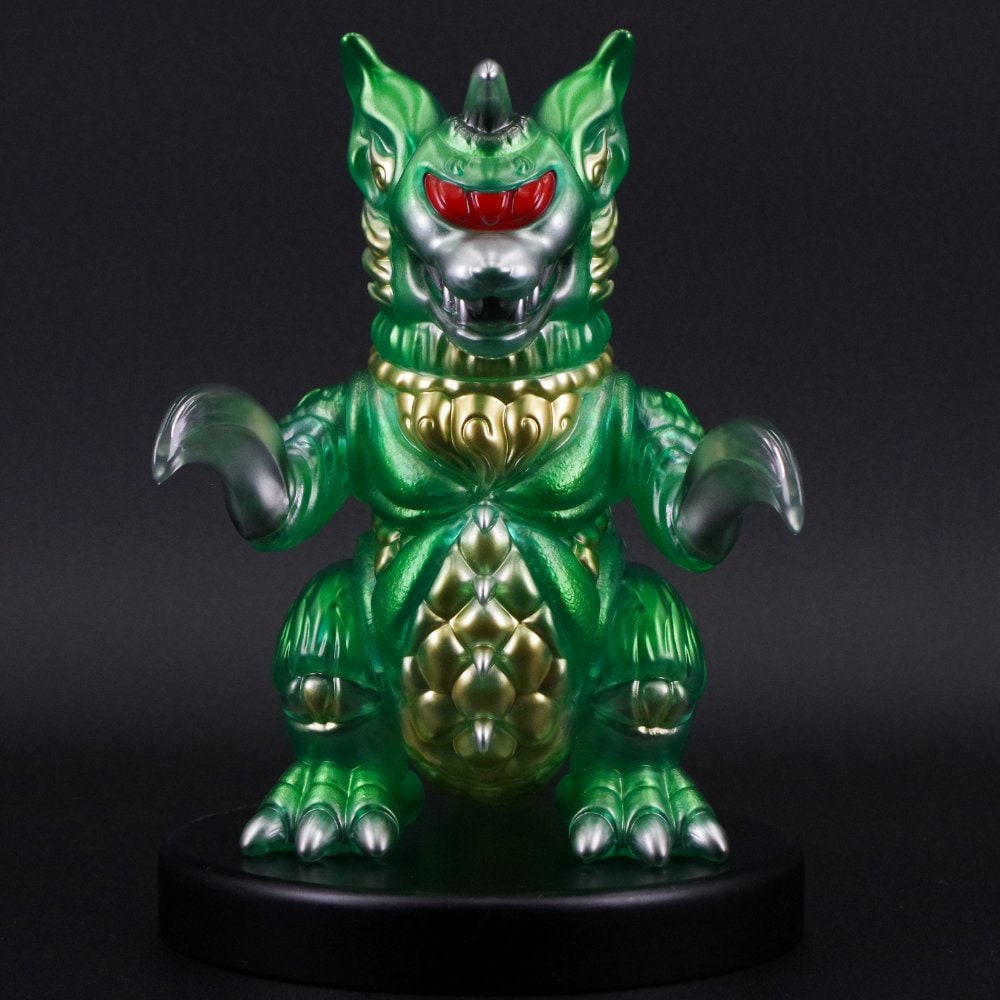 ソフビ/ART JUNKIE アートジャンキー/鎌狐獣ジャンギル/クリア｜墓場の