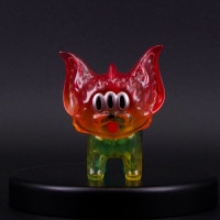 ソフビ/ART JUNKIE アートジャンキー/バイオレントキャット/シルバー