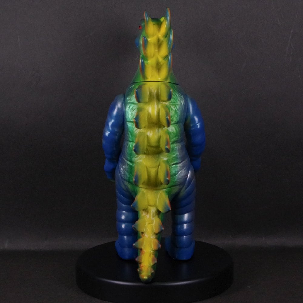 ソフビ/ブルマァク BULLMARK/流星人間ゾーン/バルガラス/ブルー｜墓場