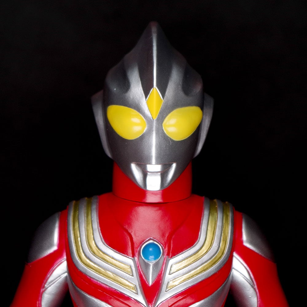 ソフビ】【ブルマァク】ウルトラマンティガ（パワータイプ・赤