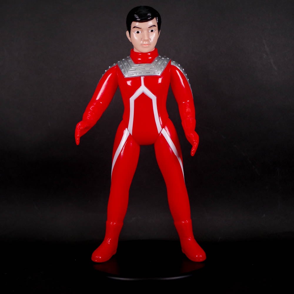 ソフビ/ブルマァク BULLMARK/マスク取れ大ウルトラセブン/シルバー