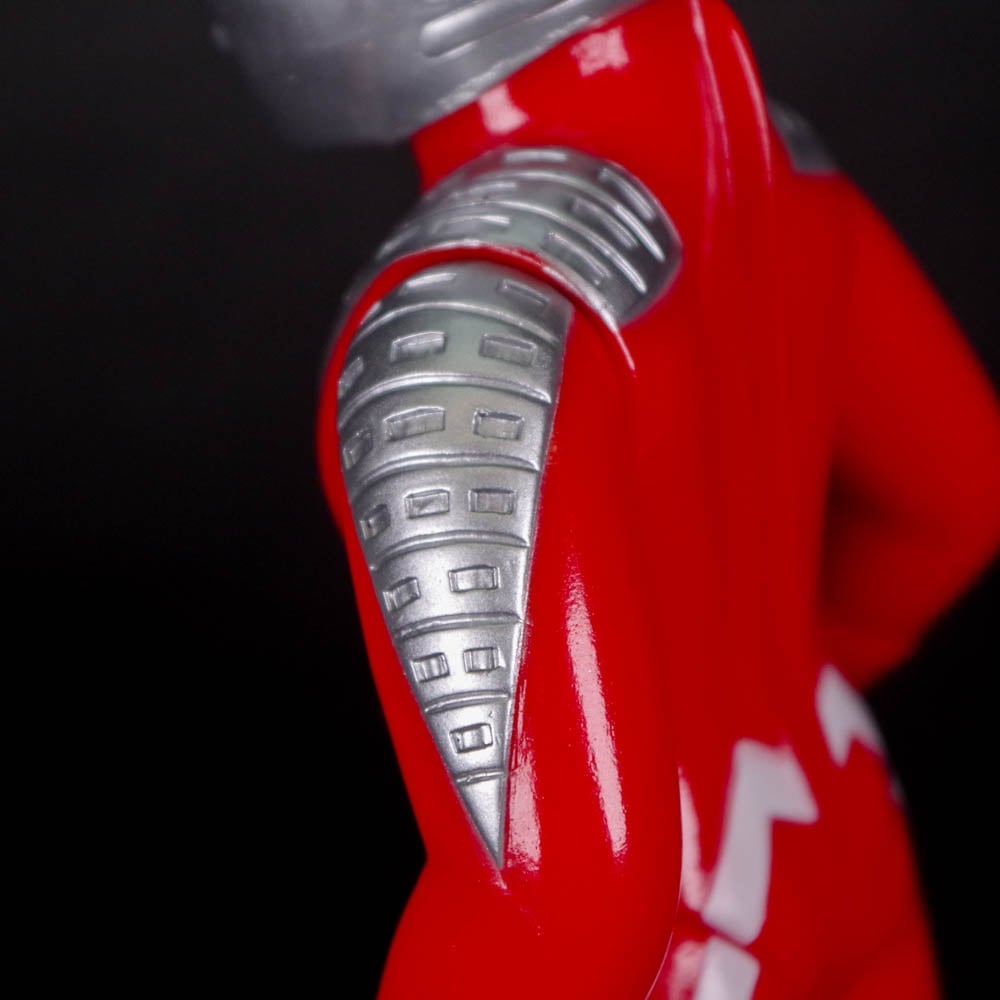 ソフビ/ブルマァク BULLMARK/マスク取れ大ウルトラセブン/シルバー