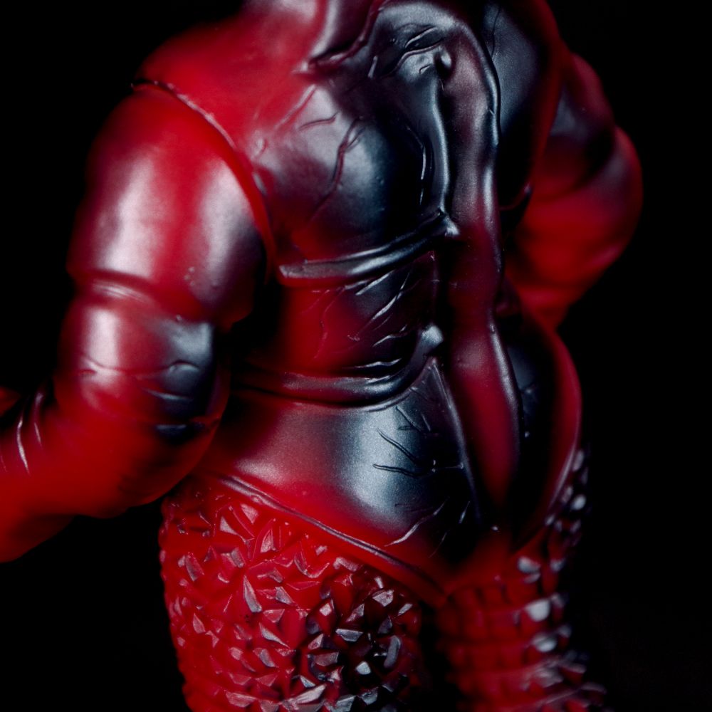 ブルマァク BULLMARK /ソフビ メフィラス星人/レッド｜墓場の画廊