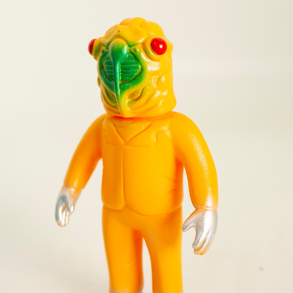 ソフビ】【ブルマァク】ガラモンMマーク入り（セミ人間付）/BULLMARK