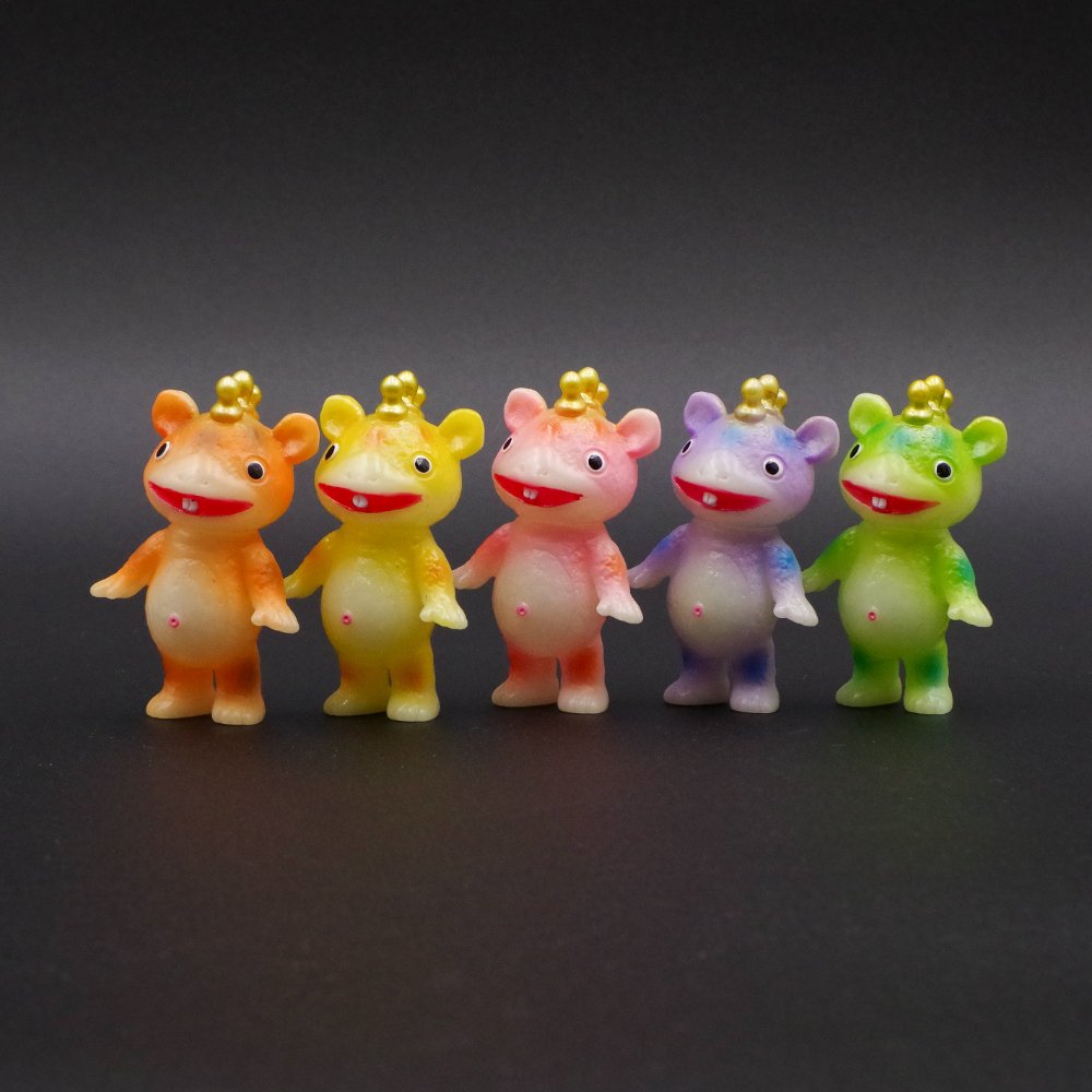 ソフビ/ブルマァク BULLMARK/ちびブースカ/蓄光パープル｜墓場の画廊