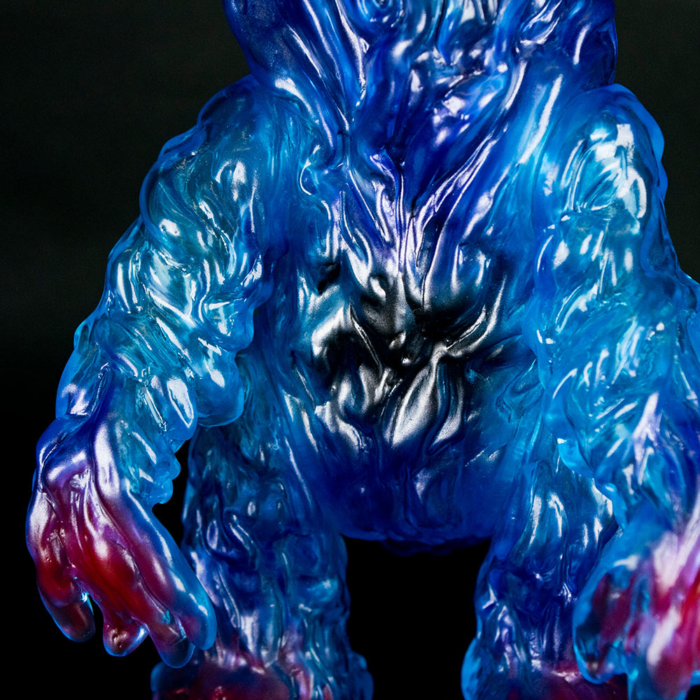 ソフビ】【ブルマァク】ヘドラ（クリアブルー）/BULLMARK ブルマアク