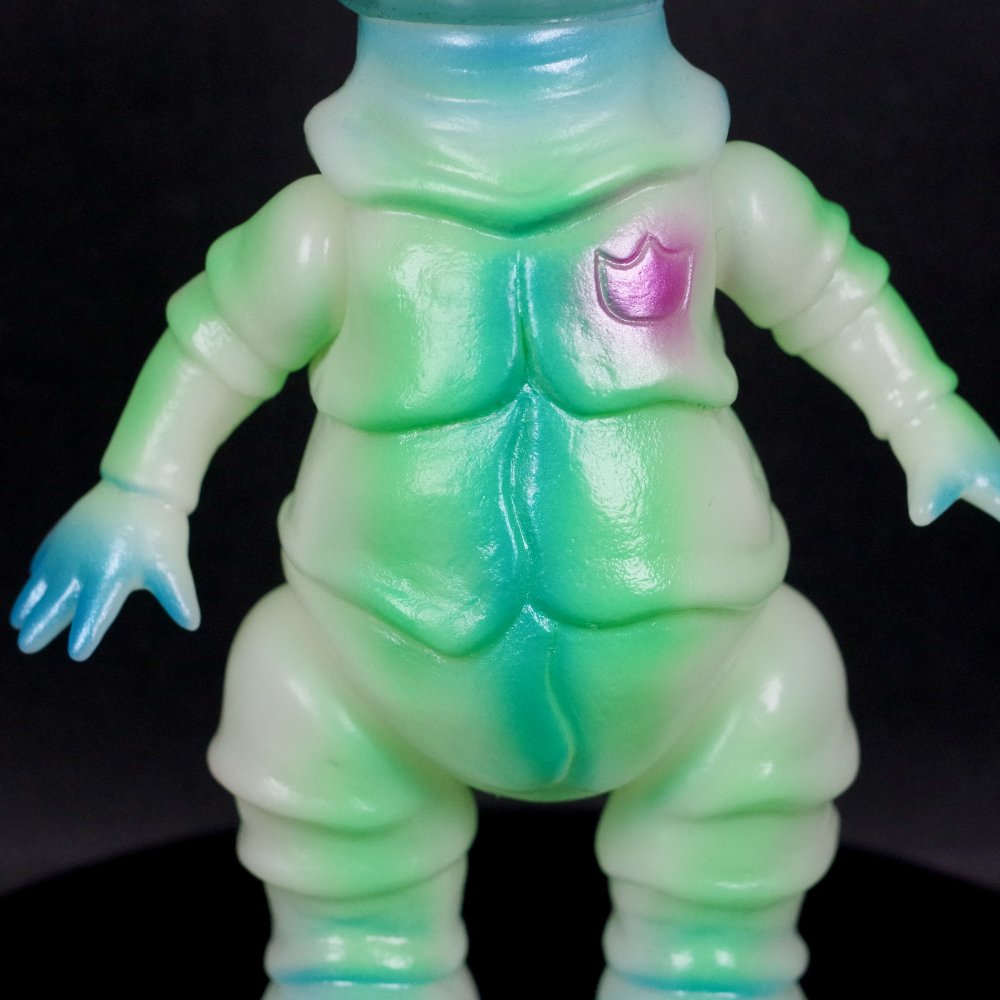 ソフビ/ブルマァク BULLMARK/リトルカネゴン/蓄光グリーン｜墓場の画廊