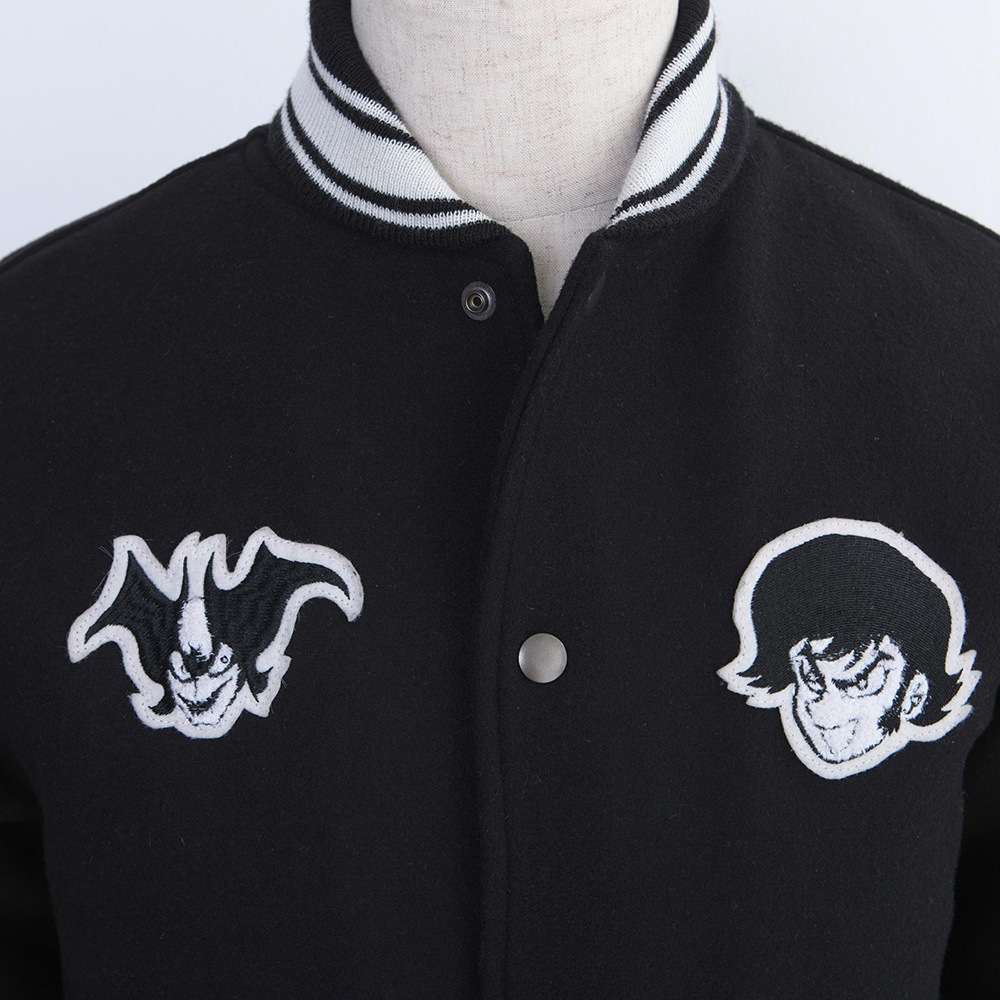 デビルマン/スタジアムジャンパー通常版/不動明 刺繍/DEVILMAN｜墓場の