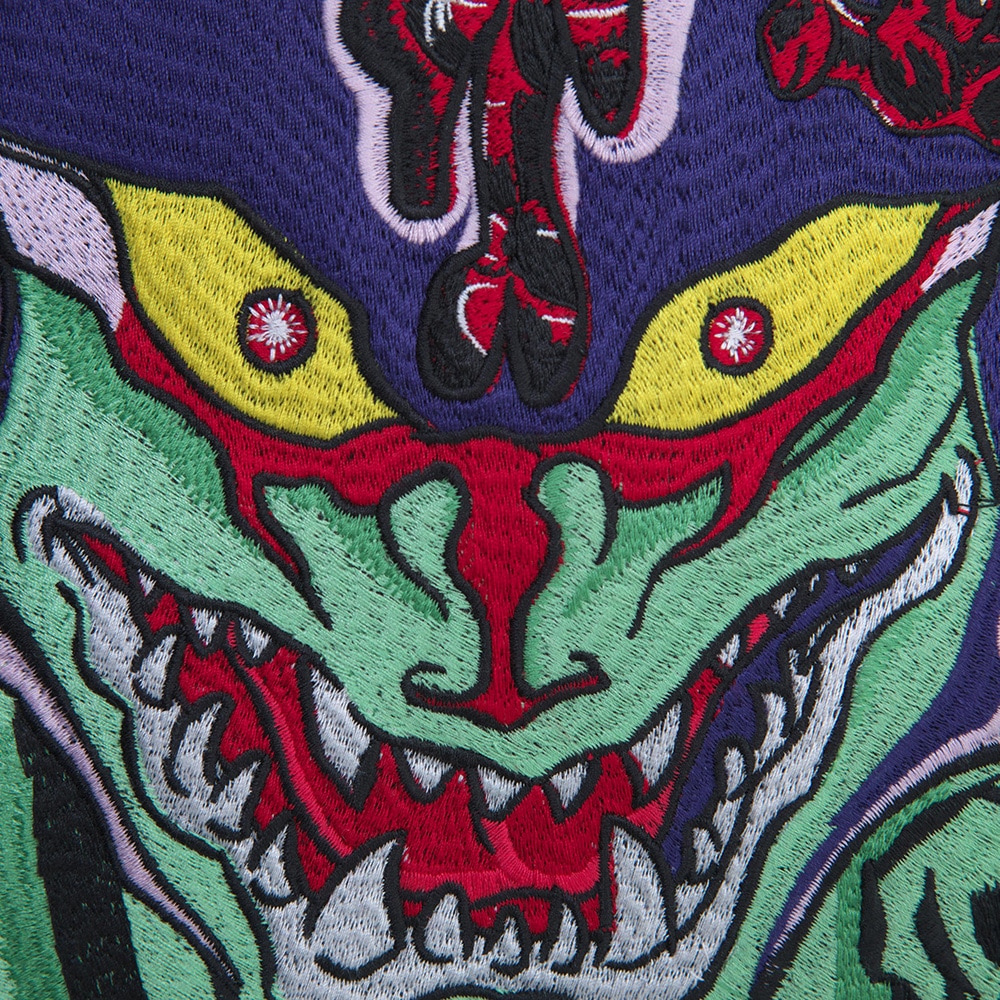 デビルマン/スタジアムジャンパー通常版/不動明 刺繍/DEVILMAN｜墓場の