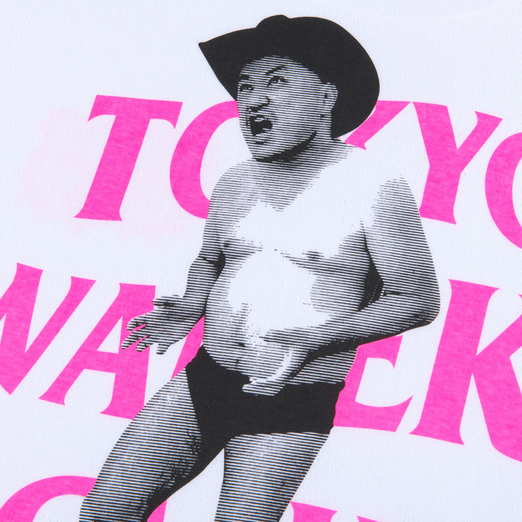 ハリウッドザコシショウ/東京喚き倶楽部 Tシャツ Ver.2/ホワイト｜墓場