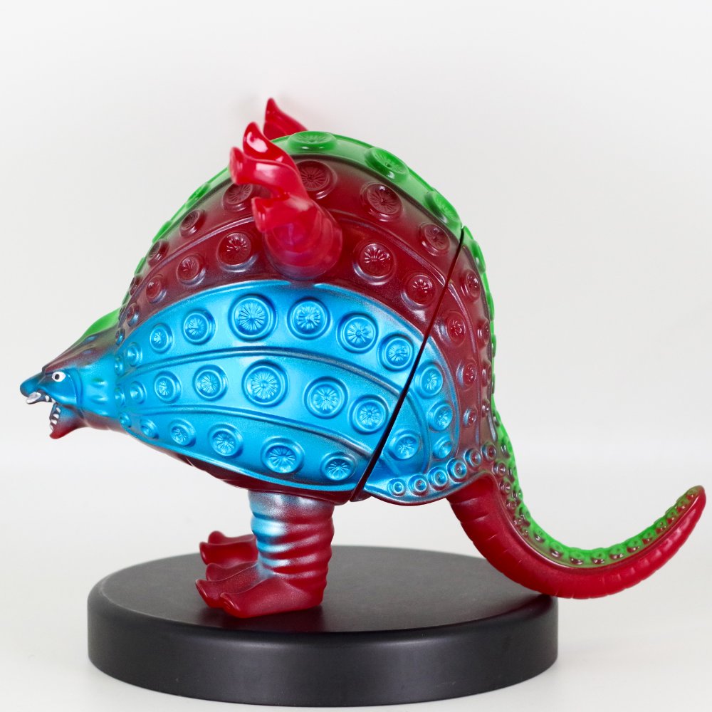 ソフビ/マルサン/帰ってきたウルトラマン/タッコング/クリアーレッド