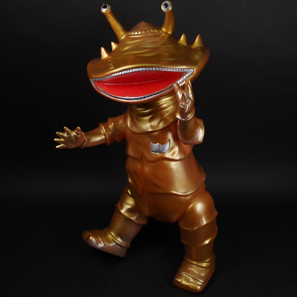 ブルマァク BULLMARK/ソフビ /大カネゴン/パールゴールド｜墓場の画廊