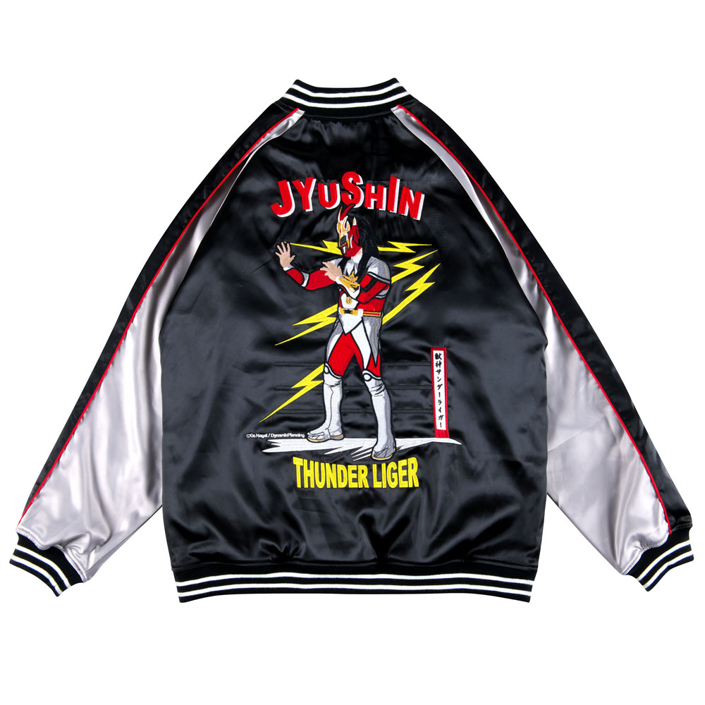 獣神サンダー・ライガー/HISTORY & MASK ART リバーシブルスカジャン