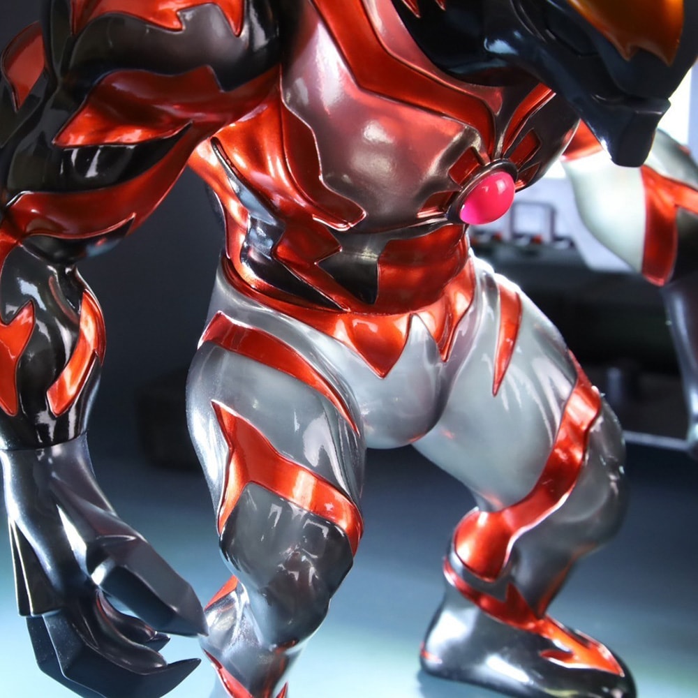 ソフビ/Momoco Studio/ウルトラマンベリアル/クリアーブラック｜墓場の