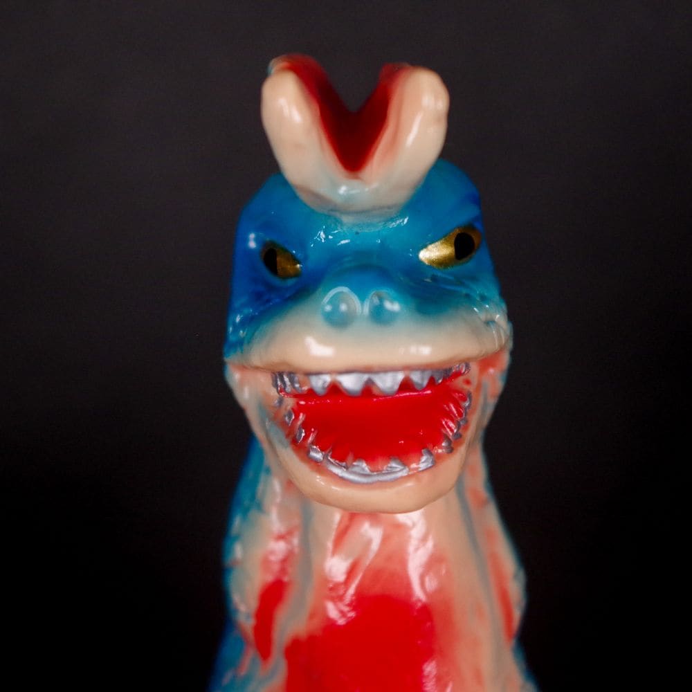 ブルマァク BULLMARK/ソフビ/ゴーストロン/ブルー｜墓場の画廊ONLINE STORE