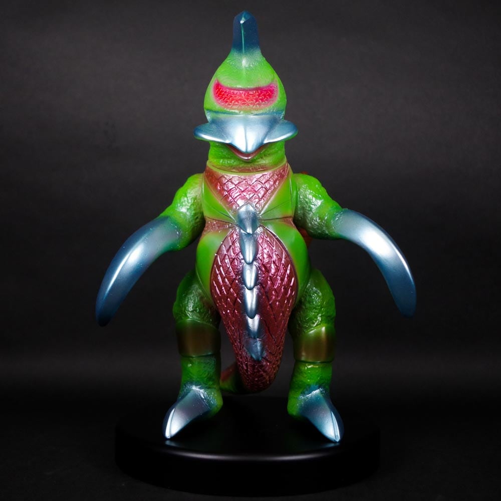 ソフビ/ブルマァク BULLMARK/ゴジラシリーズ/ガイガン/ライトグリーン