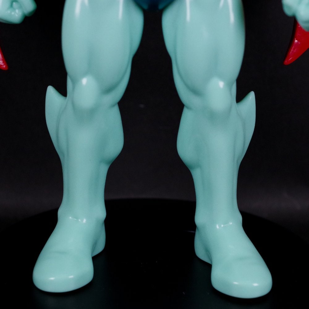 ソフビ/Planet-X プラネットエックス/マスク取れデビルマン/蓄光｜墓場