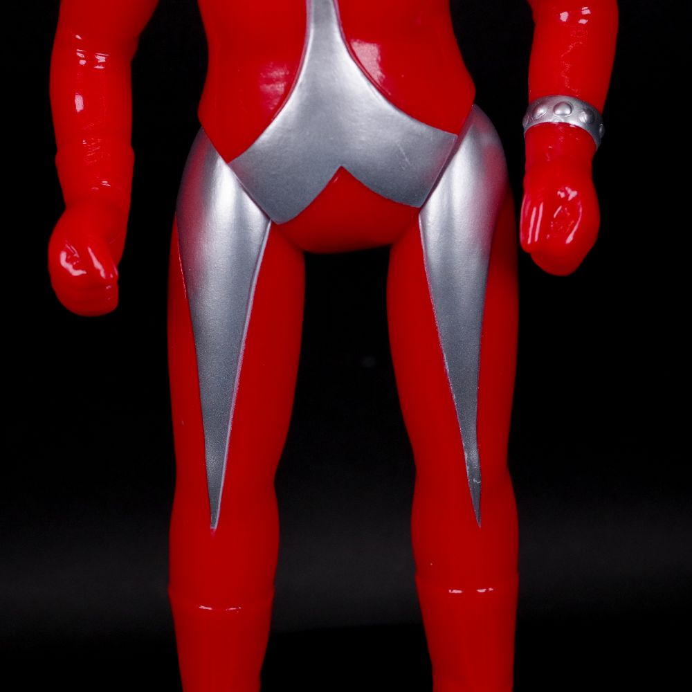 ソフビ/ブルマァク BULLMARK/Sウルトラマンタロウ/シルバー｜墓場の