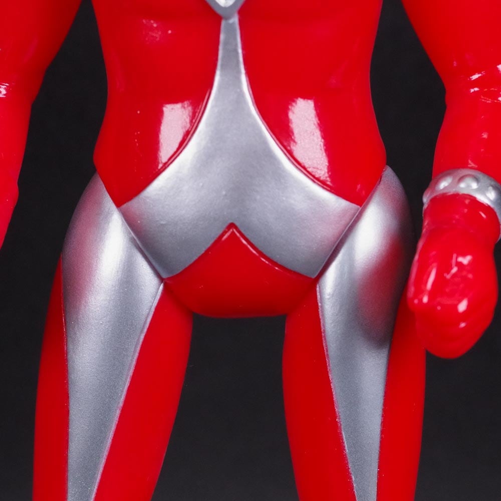 ソフビ/ブルマァク BULLMARK/マスク取れSウルトラマンタロウ/シルバー