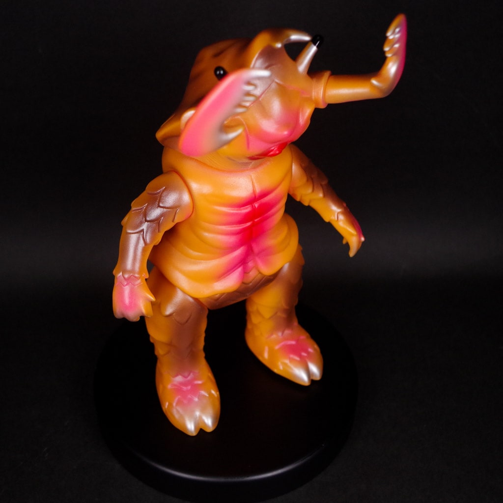 ブルマァク BULLMARK/ソフビ/アントラー/オレンジ｜墓場の画廊ONLINE STORE