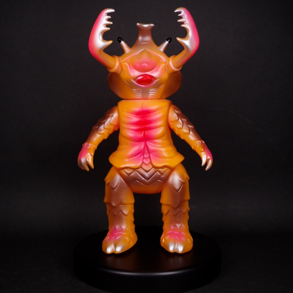 ブルマァク BULLMARK/ソフビ/アントラー/オレンジ｜墓場の画廊ONLINE STORE