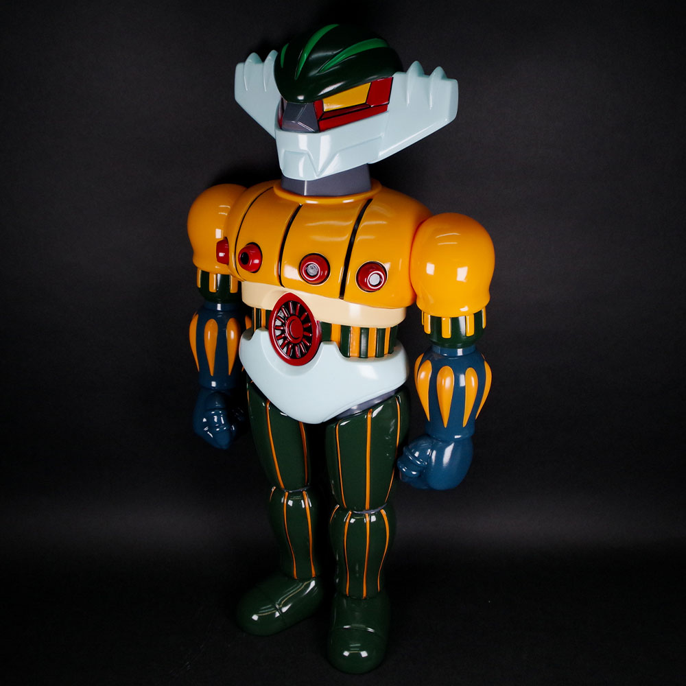 ソフビ】【Kaiju One 壹工房】/鋼鉄ジーグ/50cmビッグスケール｜墓場の