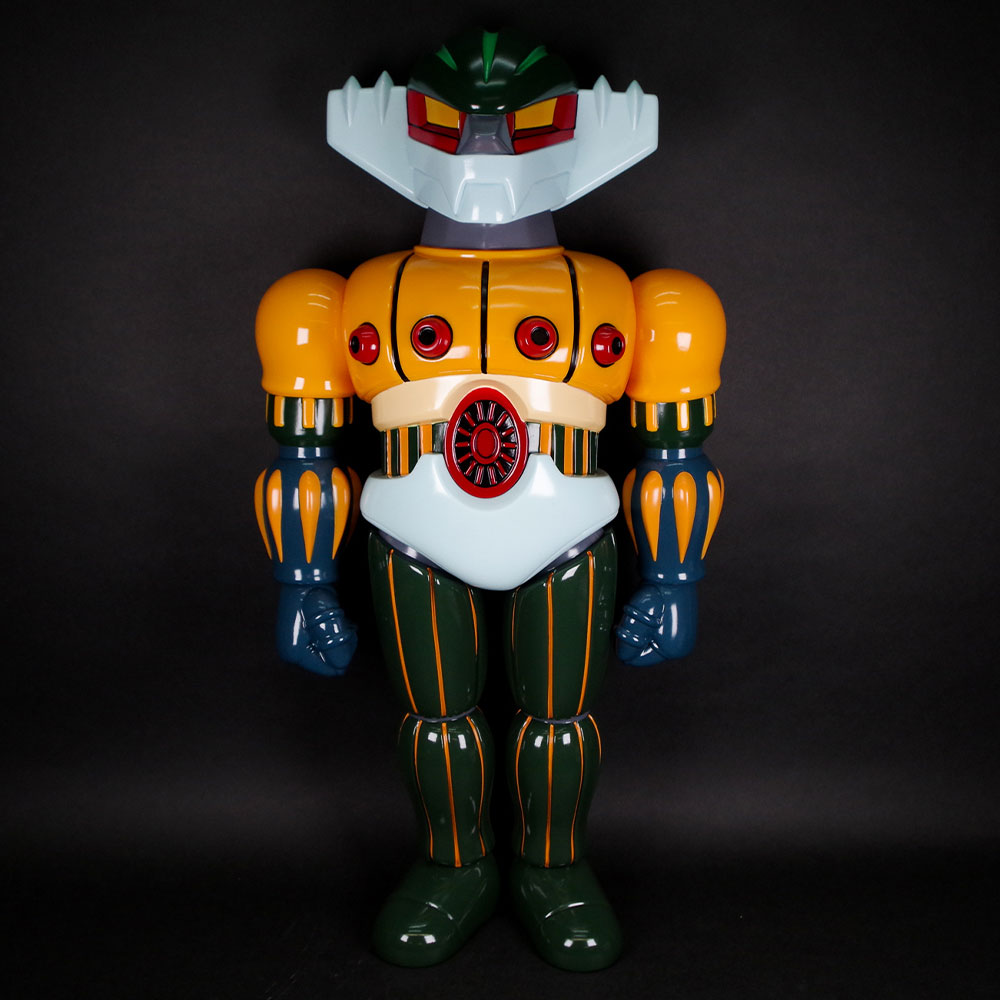 ソフビ】【Kaiju One 壹工房】/鋼鉄ジーグ/50cmビッグスケール｜墓場の