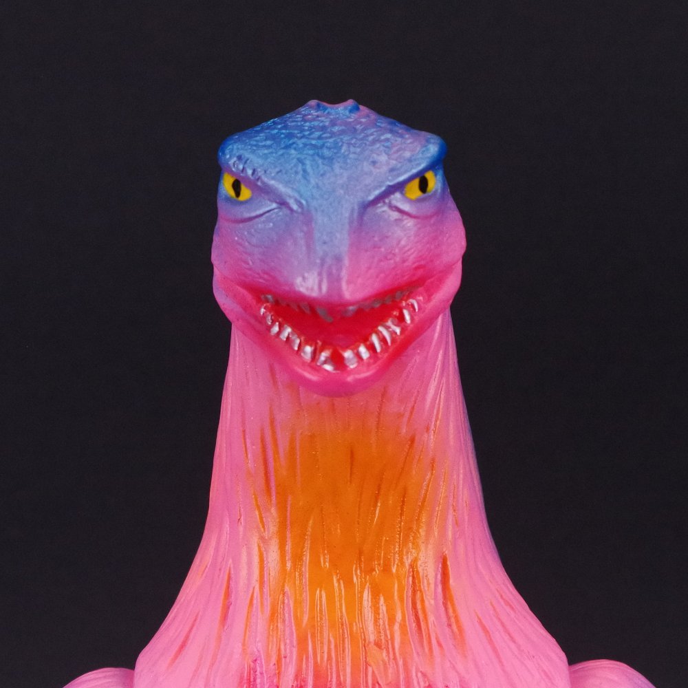 ソフビ/ブルマァク BULLMARK/ゴジラ プラモ版/ピンク｜墓場の画廊