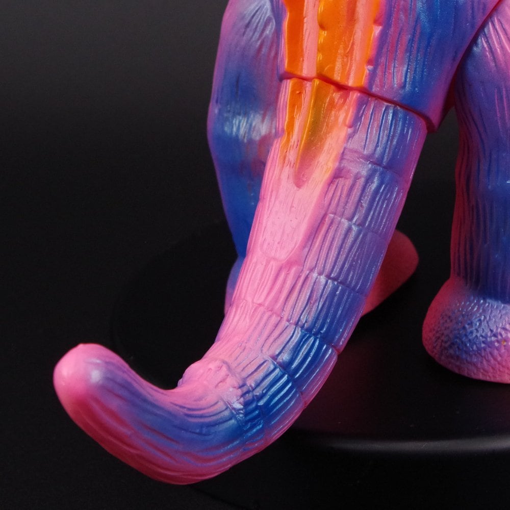 ソフビ/ブルマァク BULLMARK/ゴジラ プラモ版/ピンク｜墓場の画廊