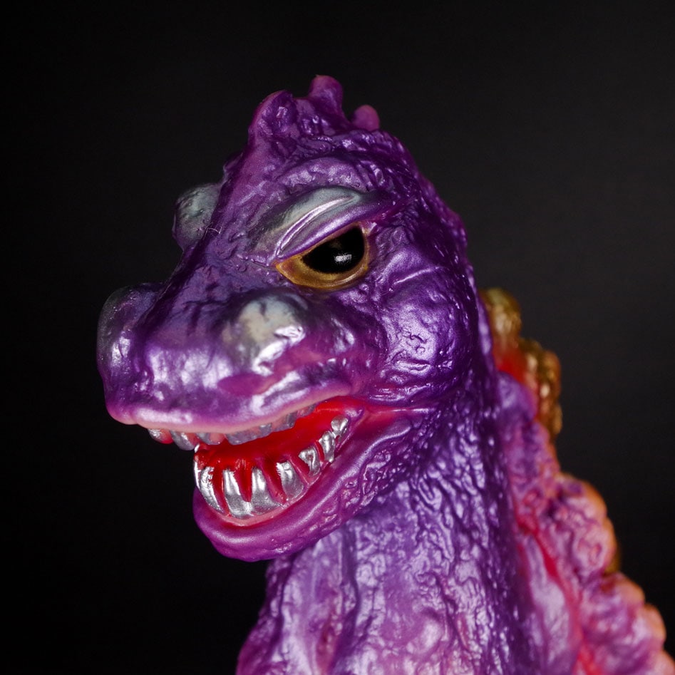 ブルマァク BULLMARK/ソフビ/Gゴジラ/パープル｜墓場の画廊ONLINE STORE