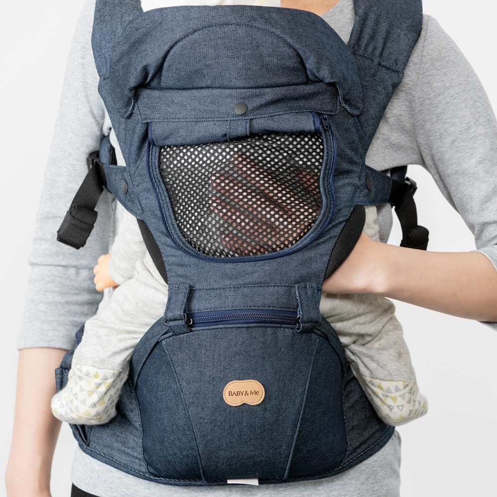 抱っこ紐 抱っこひも ベビーキャリア BABY＆Me ヒップシート キャリア