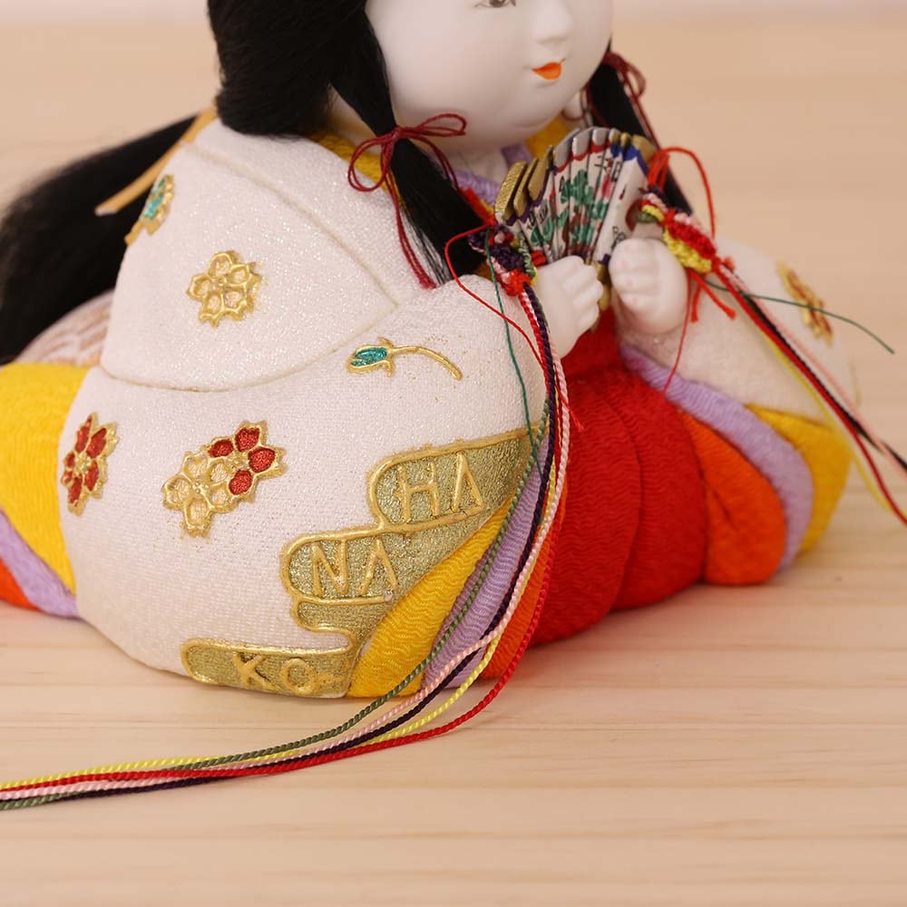 雛人形 コンパクト 木目込み雛人形 親王飾り工房天祥オリジナル おぼこ