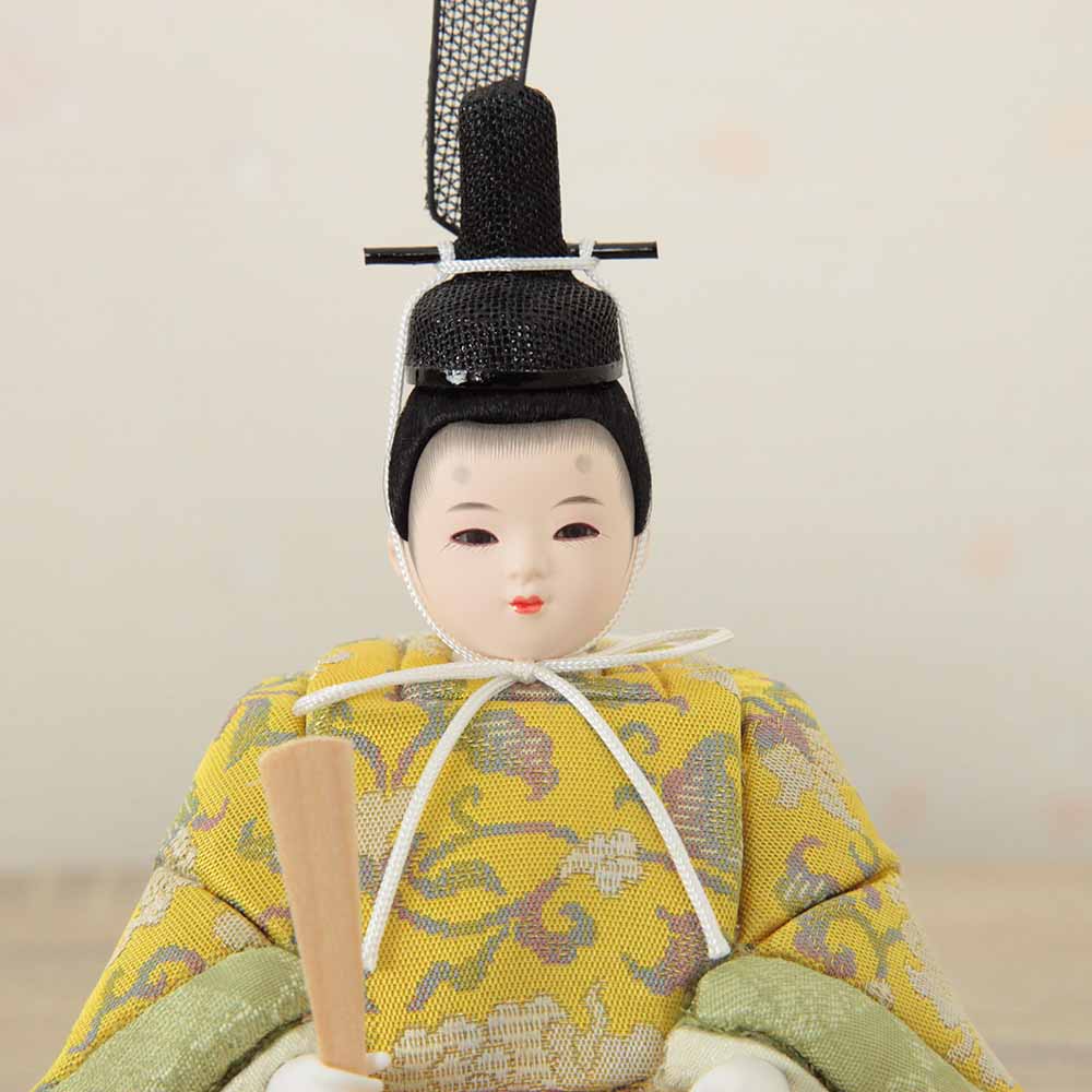 雛人形 木目込み雛人形 親王飾り Tipiシリーズ ウララ 横幅30cm