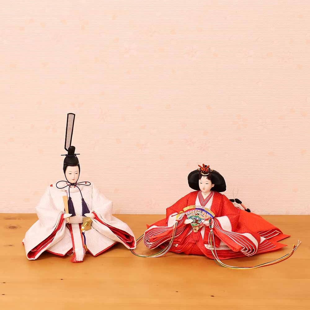 雛人形 久月 親王飾り 平飾り 大人の雛まつり重陽の節句 横幅70cm