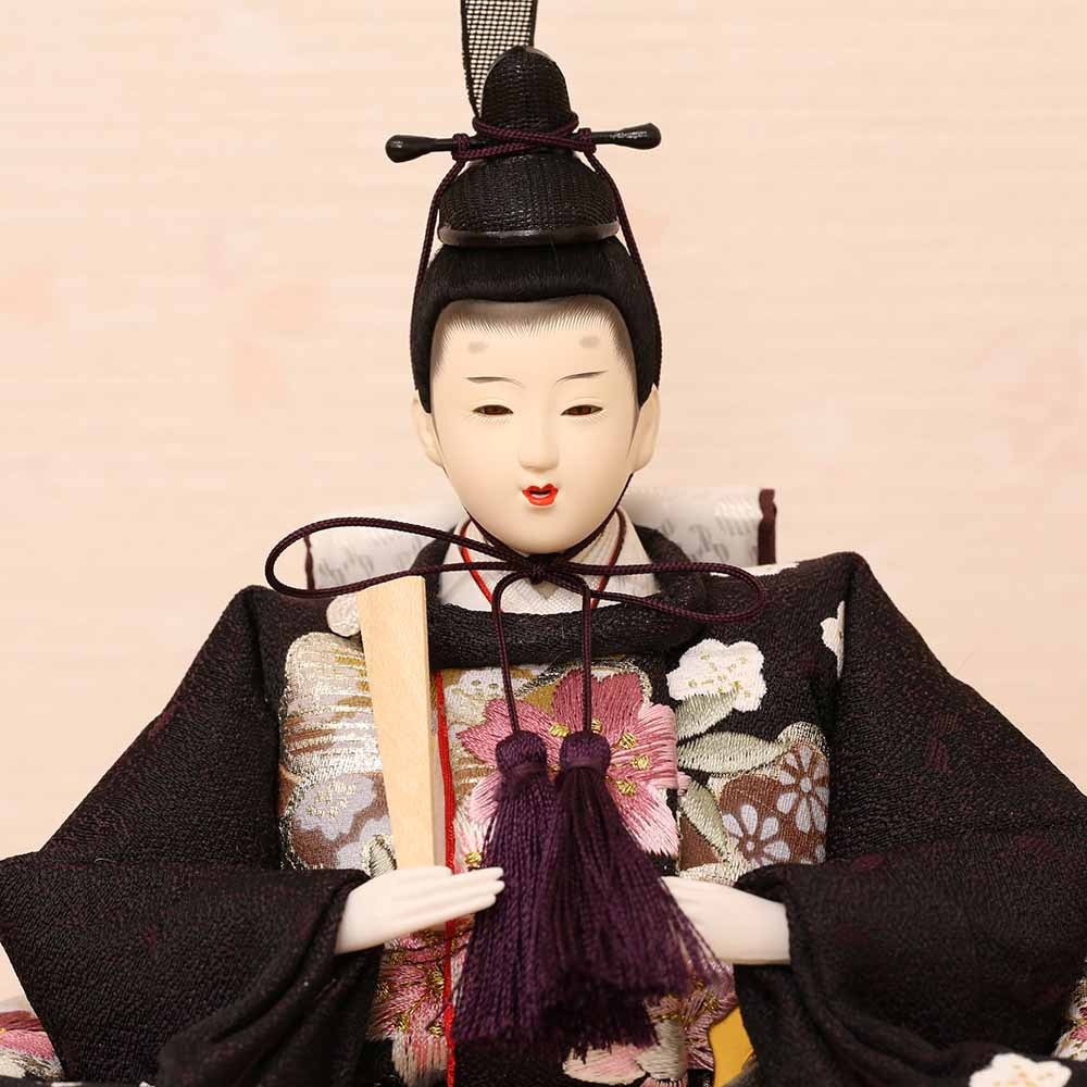 雛人形 久月×天祥 親王飾り 十二単姿雛 横幅63cm