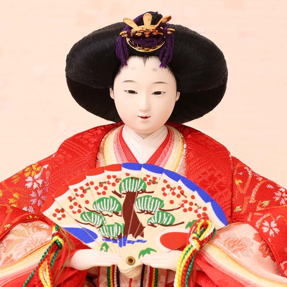 雛人形 吉徳大光×天祥 親王飾り 十二単姿雛 横幅78cm ☆クーポン