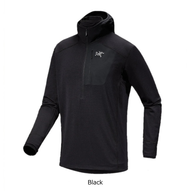 アークテリクス ARC'TERYX デルタ ハーフジップネック フーディ メンズ