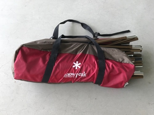 スノーピーク snow peak ランドロックゴールドブラウンフレームセット