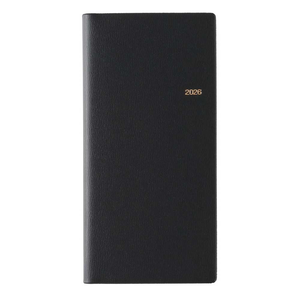 2026年1月始まり手帳 ウィークリー NOLTY(ノルティ) ウィック7(黒