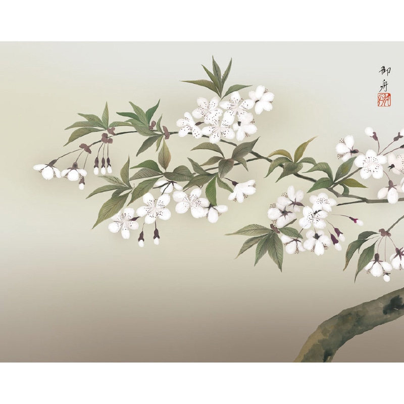 速水御舟『桜』掛軸【ポイント5％還元中】アートの友社 : アートの友