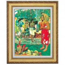 立体複製名画 ゴーガン 「マリア礼賛（らいさん）」 6号【ポイント5