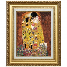 グスタフ・クリムト「接吻」10号 立体複製名画 【ポイント5％還元中