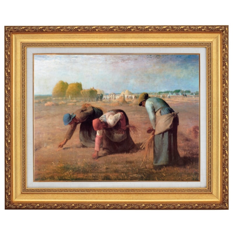 ミレー 「落穂拾い」 10号 立体複製名画 【5％ポイント還元中