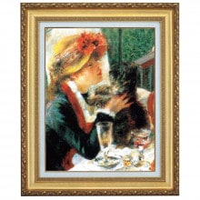 ルノワール 「テラスにて」 4号 立体複製名画 【5％ポイント還元中