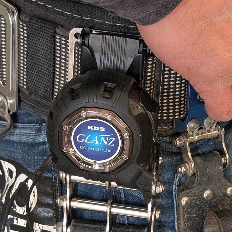 ムラテックKDS グランツ25巾5.5m マグ爪 左基点目盛 | 測定・測量