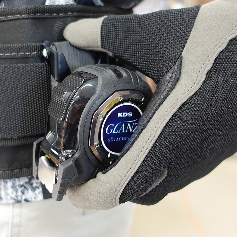 ムラテックKDS メタルホルダーGZ胴ベルト用 MH-01GZ | 測定・測量