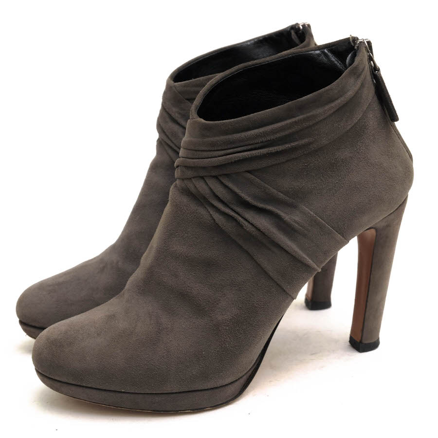 ラムチョコちーずさん専用PRADA ブーツ23cm(35.5)牛革/3U5360