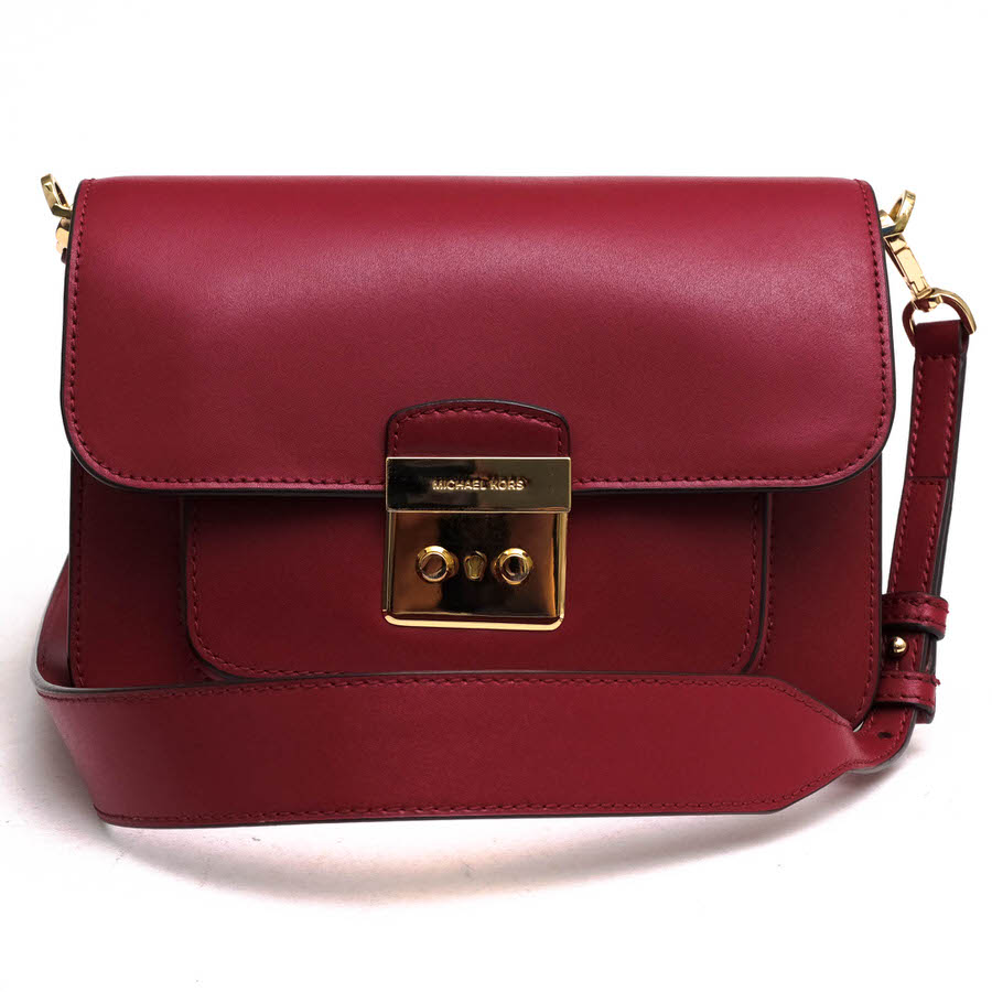 Michael Kors 32S6SSLC4L Sloan Small Calf Leather Crossbody