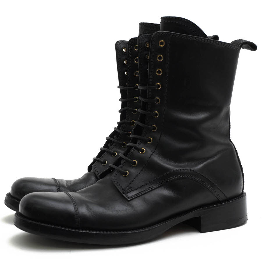 DOLCE＆GABBANA 2072 6016 / ドルガバ 牛革 カーフ ストレートチップ