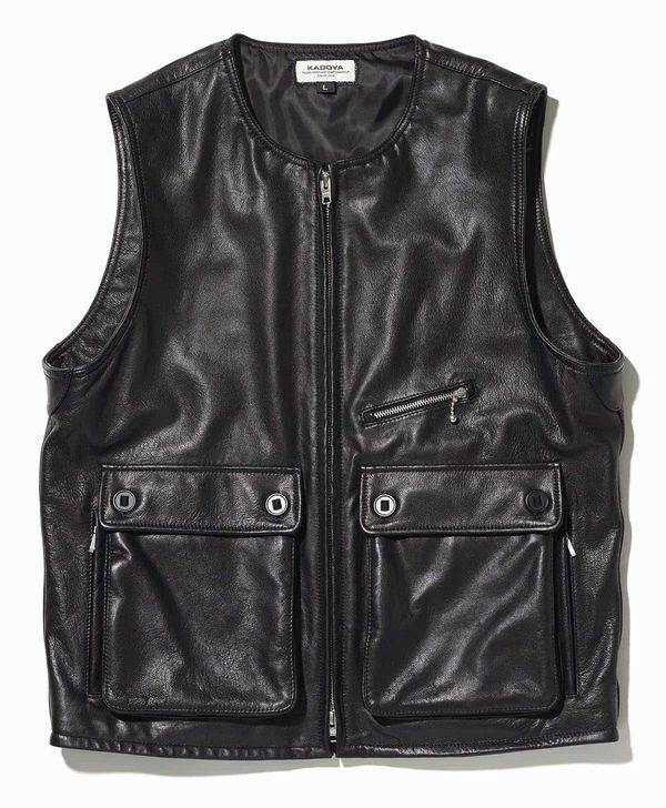 カドヤ(KADOYA) ALTER KEIS（アルタケイス） HUNTING VEST ゴート